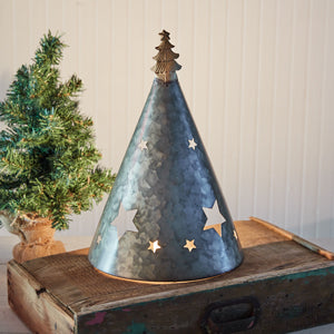 Large Christmas Tree Votive Holder