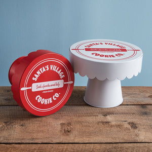 Santa's Village Cookie Co. Dessert Stands - LARGE