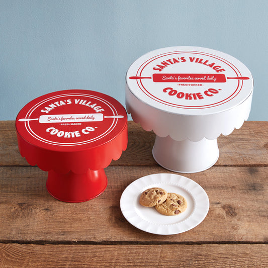 Santa's Village Cookie Co. Dessert Stands - SMALL