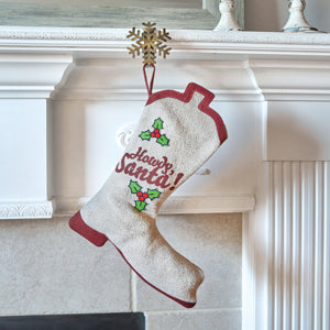 Snowflake Stocking Scroll