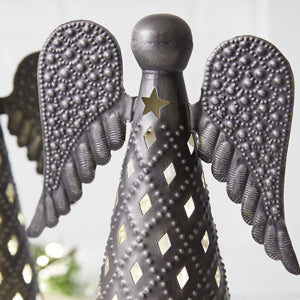 Pressed Tin Tabletop Angel (Large Only)