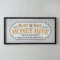 Busy Bee Honey Hive Wall Sign