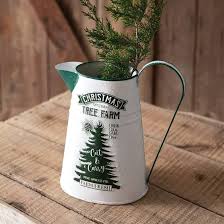 Christmas Tree Farm Pitcher