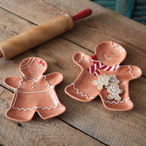 Gingerbread "Man" Plate
