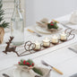 Reindeer and Sleigh Votive Candle Holder