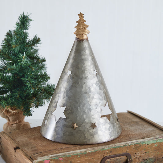 Large Christmas Tree Votive Holder