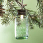 3.5 Inch Glass Mason Jar Ornament for Christmas Lights